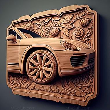 3D модель Porsche Panamera (STL)